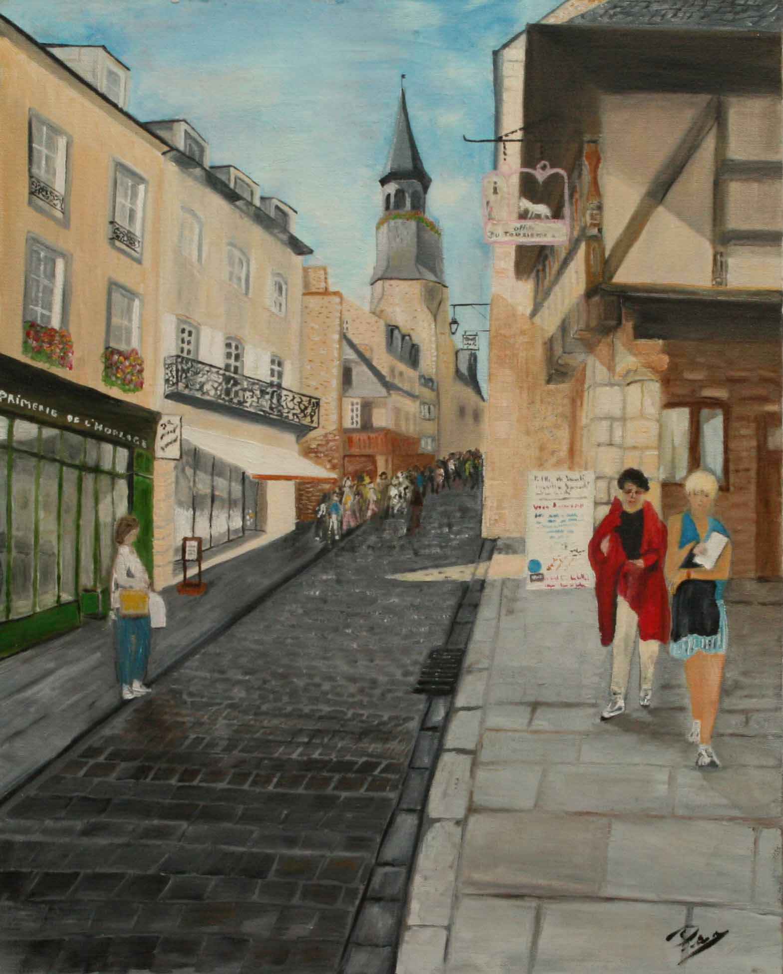 dinan promenade
